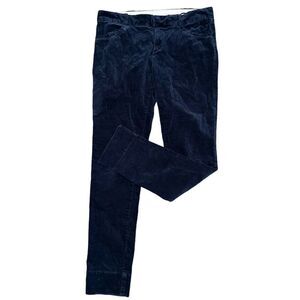 Silence + Noise Navy Corduroy Pants
